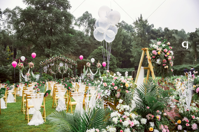 夏季小清新婚礼要花多少钱