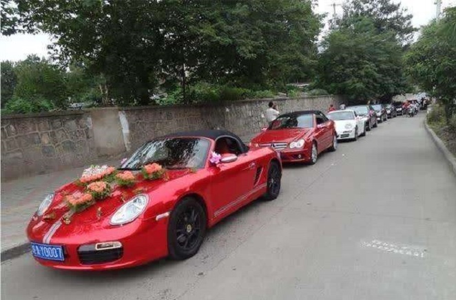 婚车租借价格 我们的车如何加入婚车