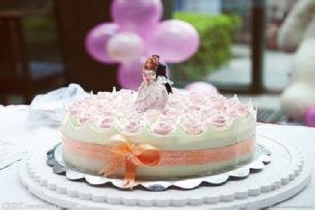 结婚5周年庆蛋糕图片